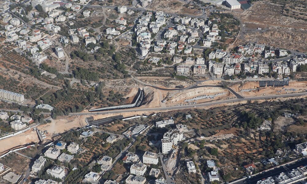 מחלף גולומב - התקדמות 2 במבט מלמעלה
